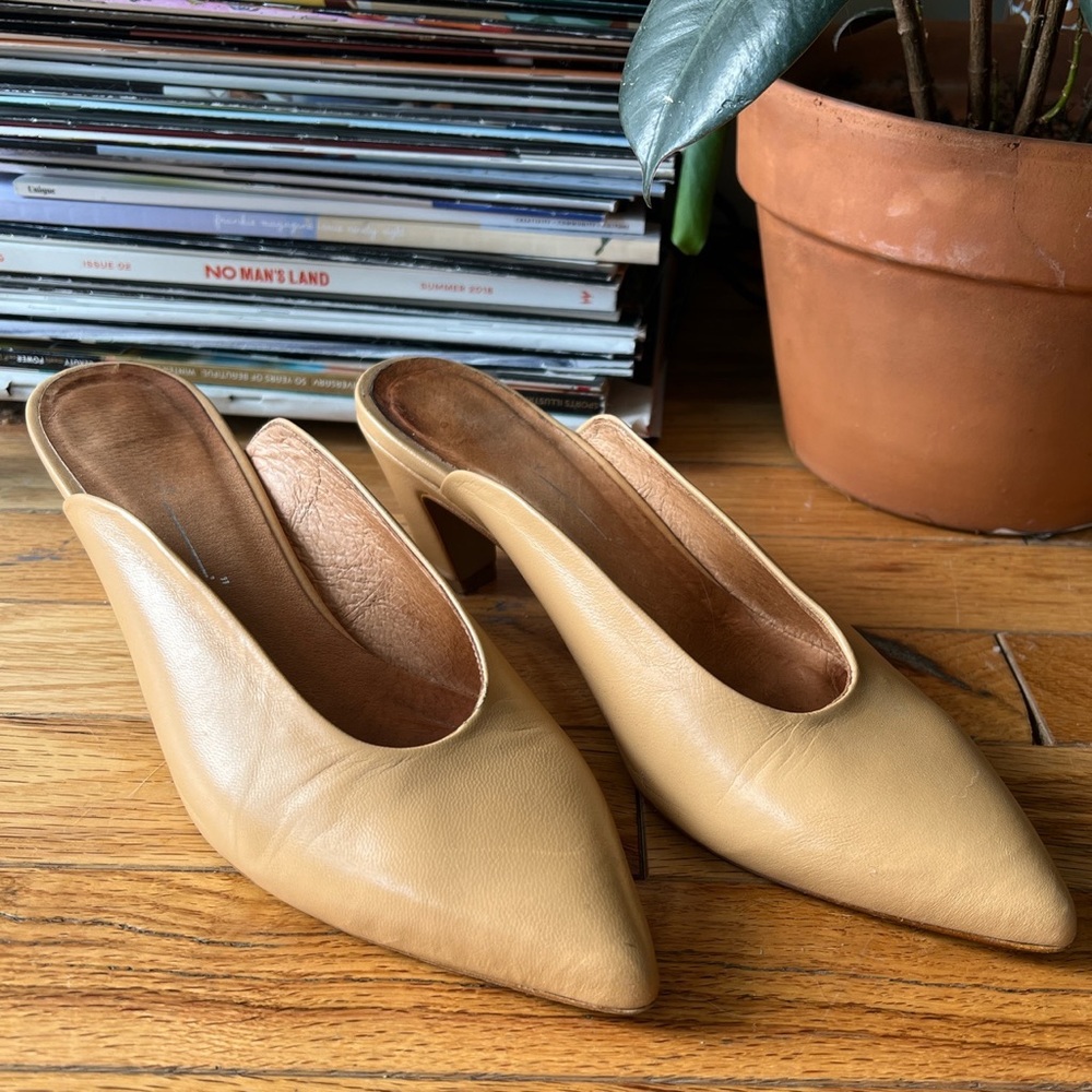 Intentionally Blank Heeled Slides - image 3